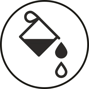 Icon representing multi-color.