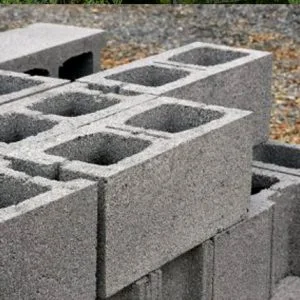 Image of gray CMU blocks.