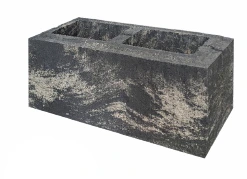 Image showing Dark Shadow colored CMU block from Orange Pavers.