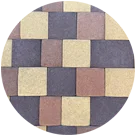 Image of a custom-color for Lunar Path pavers.