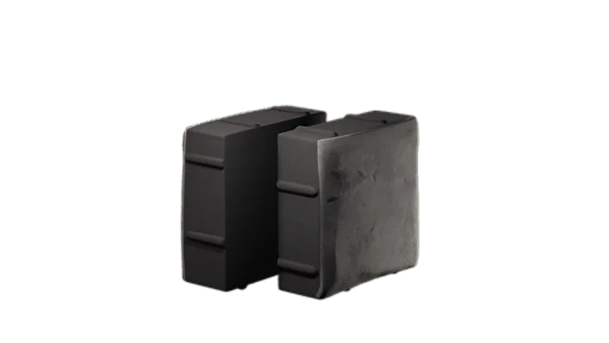 An image showing Flint Stone Square 6-Inch Paver.