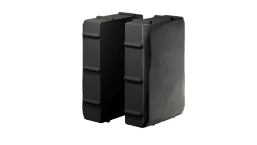 An image showing the Flint Stone 9 x 6 x 2 3/8 pavers.